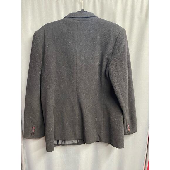 Vintage Norton McNaughton Petite black blazer (b43) - Picture 9 of 12